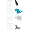 imageMAGNATILES Arctic Animals 25Piece Magnetic Construction Set The ORIGINAL Magnetic Building Brand25Piece Magnetic Construction Set