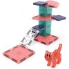 imageMAGNATILES Cat Tree 13Piece Magnetic Construction Set The Original Magnetic Building Brand