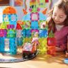 imageMAGNATILES City Center 110Piece Magnetic Construction Set The Original Magnetic Building Brand