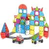 imageMAGNATILES City Center 110Piece Magnetic Construction Set The Original Magnetic Building Brand