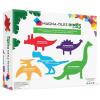 imageMAGNATILES Dinos 5Piece Magnetic Construction Set The ORIGINAL Magnetic Building Brand