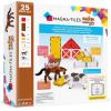 imageMAGNATILES Farm Animals 25Piece Magnetic Construction Set The ORIGINAL Magnetic Building Brand