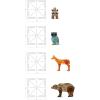 imageMAGNATILES Forest Animals 25Piece Magnetic Construction Set The ORIGINAL Magnetic Building Brand