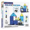 imageMAGNATILES Police Patrol 20Piece Magnetic Construction Set The Original Magnetic Building Brand