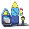 imageMAGNATILES Police Patrol 20Piece Magnetic Construction Set The Original Magnetic Building Brand