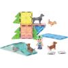 imageMAGNATILES Puppy Park 27Piece Magnetic Construction Set The Original Magnetic Building Brand