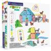 imageMAGNATILES Puppy Park 27Piece Magnetic Construction Set The Original Magnetic Building Brand