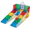 imageMAGNATILES Rail Racers 33Piece Magnetic Construction Set The Original Magnetic Building Brand33Piece