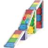 imageMAGNATILES Rail Racers 33Piece Magnetic Construction Set The Original Magnetic Building Brand90Piece