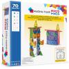 imageMAGNATILES microMAGS 70Piece Deluxe Magnetic Construction Set The Original Magnetic Building Brand