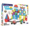 imageMAGNATILES City Center 110Piece Magnetic Construction Set The Original Magnetic Building Brand
