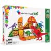 imageMAGNATILES Dino World 40Piece Magnetic Construction Set The ORIGINAL Magnetic Building Brand