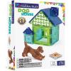 imageMAGNATILES Dog House 13Piece Magnetic Construction Set The Original Magnetic Building Brand