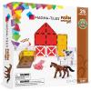 imageMAGNATILES Farm Animals 25Piece Magnetic Construction Set The ORIGINAL Magnetic Building Brand