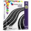 imageMAGNATILES XTRAS Roads 12 Piece Magnetic Construction Set The ORIGINAL Magnetic Building Brand