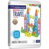 imageMAGNATILES microMAGS Travel Set Deluxe 55Piece Magnetic Construction Set The Original Magnetic Building Brand