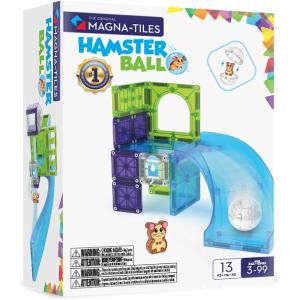 imageMAGNATILES Hamster Ball 13Piece Magnetic Construction Set The Original Magnetic Building Brand