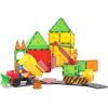 imageMAGNATILES Builder XL 50Piece Magnetic Construction Set The Original Magnetic Building Brand
