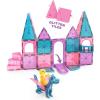 imageMAGNATILES Castle 25Piece Magnetic Construction Set The Original Magnetic Building Brand