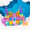 imageMAGNATILES Castle DLX 48Piece Magnetic Construction Set The Original Magnetic Building Brand