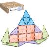 imageMAGNATILES Color Shop NEON 20Piece Magnetic Construction Set The Original Magnetic Building BrandPastel