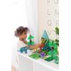 imageMAGNATILES Dino World XL 50Piece Magnetic Construction Set The ORIGINAL Magnetic Building Brand