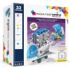 imageMAGNATILES Space 32Piece Magnetic Construction Set The Original Magnetic Building Brand