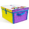 imageMAGNATILES Storage Bin ampamp Interactive PlayMat The ORIGINAL Magnetic Building Brand