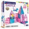 imageMAGNATILES Castle 25Piece Magnetic Construction Set The Original Magnetic Building Brand