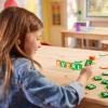 imageMagnaTiles microMAGS Learn Letters 56Piece Magnetic Construction Set The Original Magnetic Building Brand