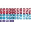 imageMagnaTiles microMAGS Learn Numbers 56Piece Magnetic Construction Set The Original Magnetic Building Brand