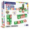 imageMagnaTiles microMAGS Learn Letters 56Piece Magnetic Construction Set The Original Magnetic Building Brand