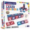 imageMagnaTiles microMAGS Learn Numbers 56Piece Magnetic Construction Set The Original Magnetic Building Brand