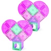 image:imageMAGNATILES microMAGS 24Piece Spooky Travel Set The Original Magnetic Building BrandHeart to Heart