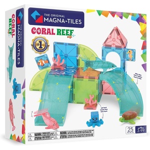 image:imageMAGNATILES Coral Reef 25Piece Magnetic Construction Set The Original Magnetic Building Brand