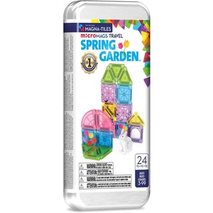 image:imageMAGNATILES microMAGS 24Piece Spooky Travel Set The Original Magnetic Building BrandSpring Garden